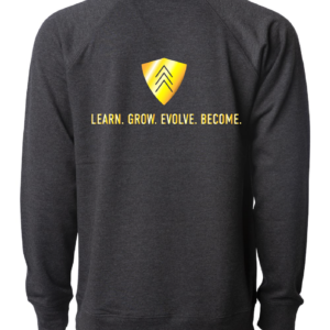 Lightweight Independent Charcoal Heather Crewneck