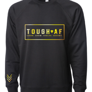 Lightweight Independent Black Crewneck